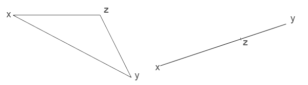 Üçbucaq bərabərsizliyi