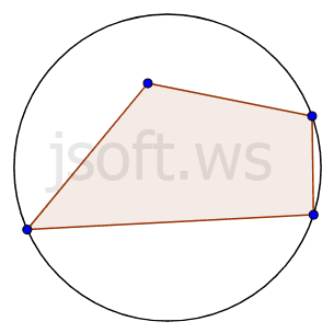 Bu dördbucaqlının xaricinə çevrə çəkmək olmur