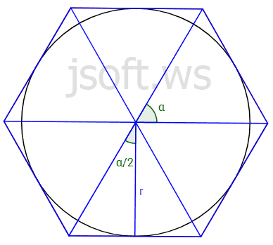 Xaricə çəkilmiş 6-bucaqlı