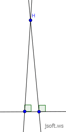 Düz xətlərin paralelliyinin birinci əlaməti