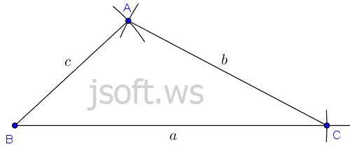 Üçbucağın qurulması