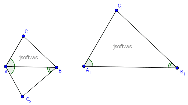 Üçbucaqların oxşarlığının ikinci əlaməti