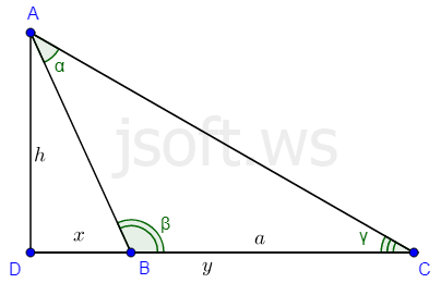 Korbucaqlı üçbucaq